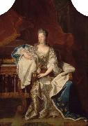 Full portrait of Marie Anne de Bourbon Dowager Princess of Conti